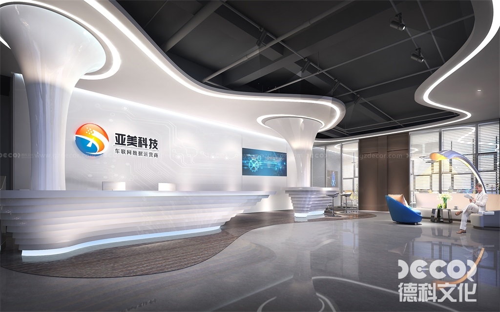 科技公司展廳裝修如何結(jié)合科技潮流趨勢(shì)進(jìn)行前瞻性設(shè)計(jì)？